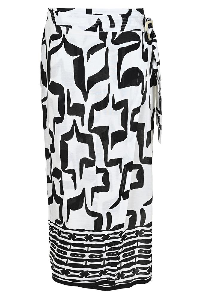 De Jori rok is een A-line rok met een stijlvolle gesp. Deze rok biedt een flatterende pasvorm.

Materialen: 53% Linen / 45% Viscose / 2% Elastane